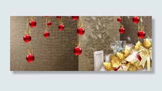 灯笼圣诞背景海报banner高清