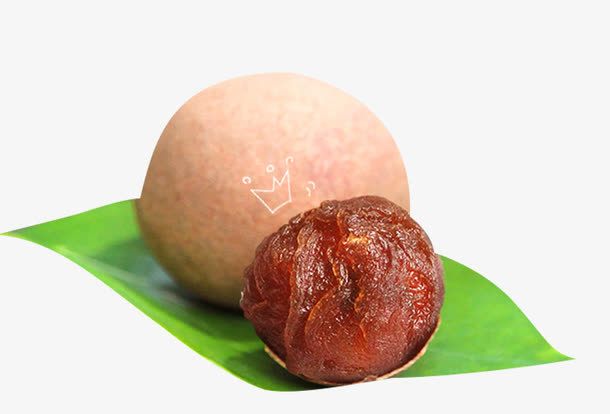 叶子上的龙眼干免抠