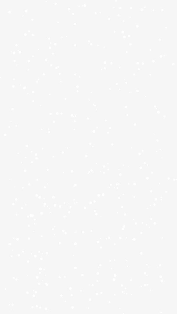 白色冬季雪花免抠