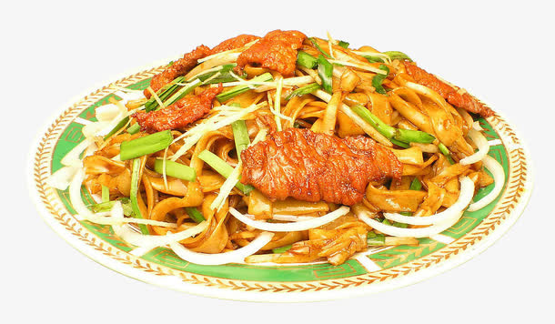 干炒牛河免抠