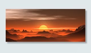 大气唯美风光banner高清