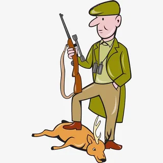 拿枪的男人免抠