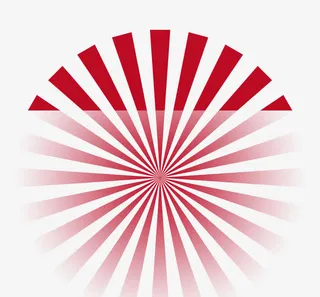 唯美精美红色放射背景装饰元素