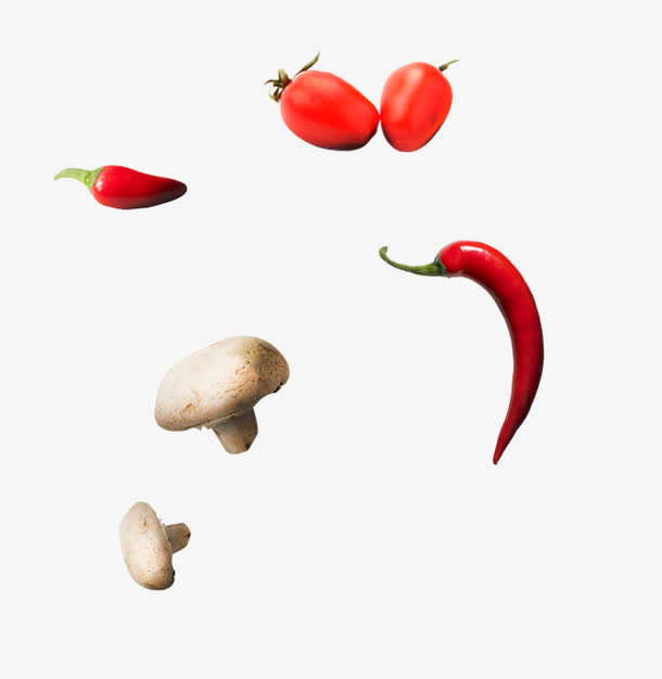 辣椒蘑菇免抠