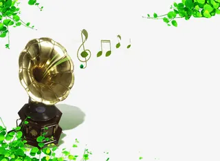 美妙的音乐素材图片免抠