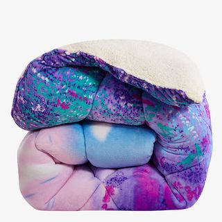 七彩羊绒被免抠