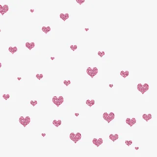 漂浮的小心心免抠