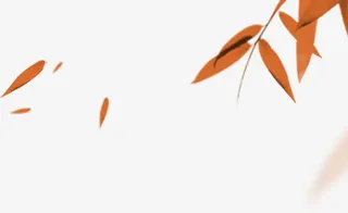 小草秋日感恩题材免抠