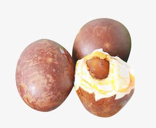 腌制烤鸭蛋免抠