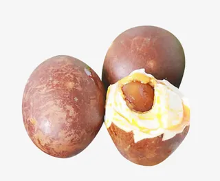 腌制烤鸭蛋免抠