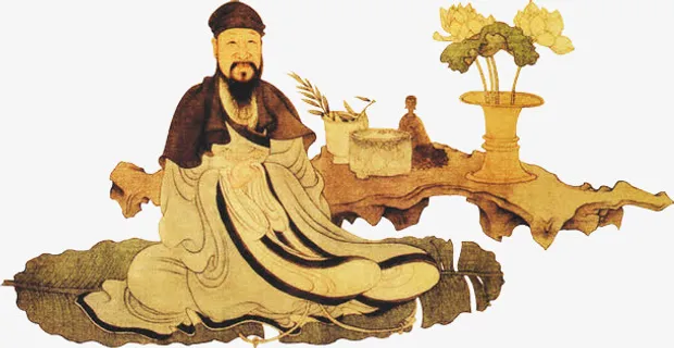 古代老人像免抠