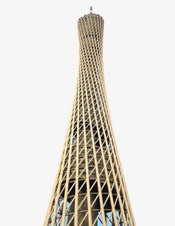 广州标志建筑塔免抠