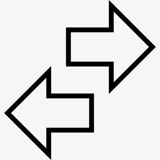 移动箭头图标免抠
