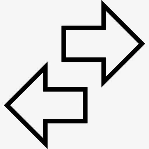 移动箭头图标免抠