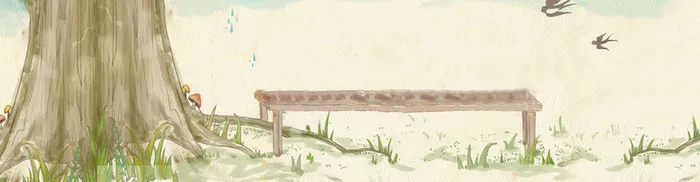 可爱风 卡通 banner背景高清