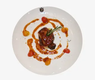 美味酱汁法式煎鹅肝免抠