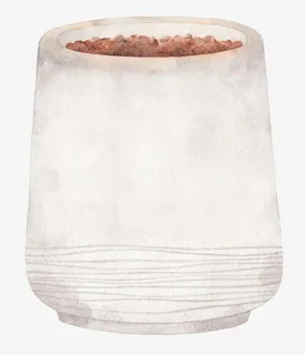 可爱小清新装饰海报装饰罐子免抠