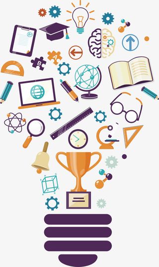 补习班书本文具免抠