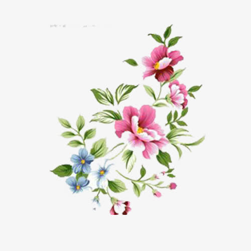 中国风花纹边框免抠