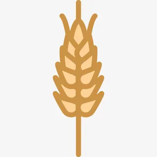 卡通版麦穗免抠