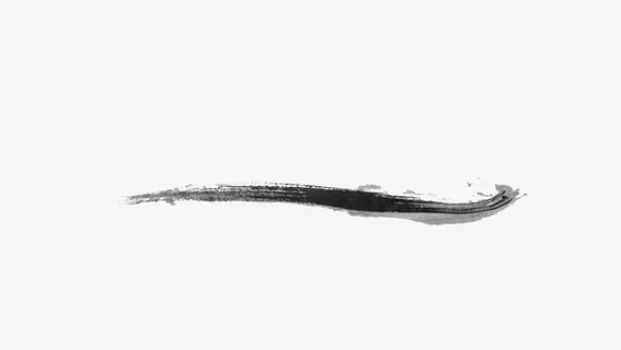 黑色墨水漂浮免抠