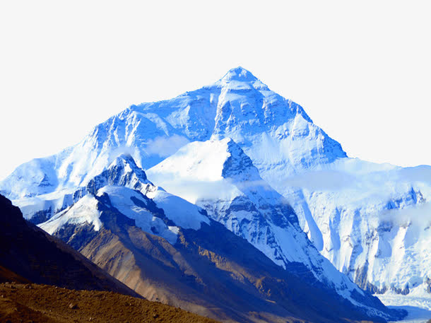 珠穆朗玛峰景点免抠