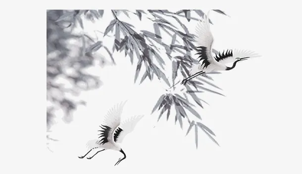 中国风素材漂浮古风素材免抠