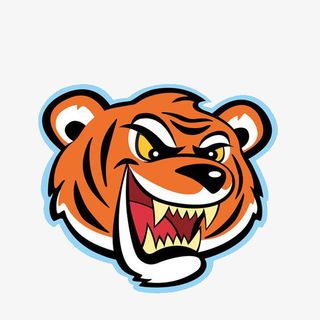 卡通老虎头免抠