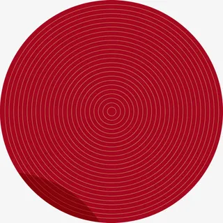 一个等宽度的圆靶子免抠