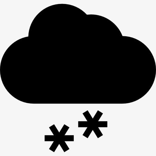 雪云图标免抠