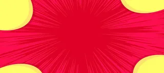 红黄放射背景图案高清