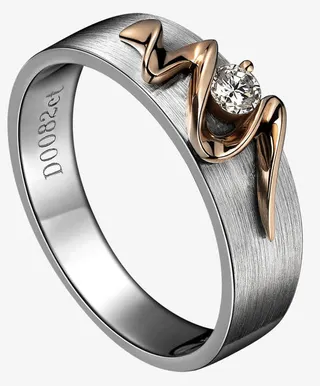 磨砂戒指png素材免抠