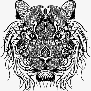 虎年元素老虎素材免抠