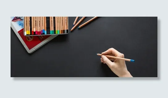黑色简约绘画banner背景高清 黑色简约绘画banner背景高清