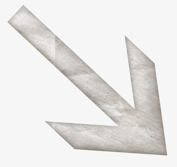 一个右下的箭头免抠
