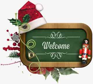 圣诞节装饰框免抠