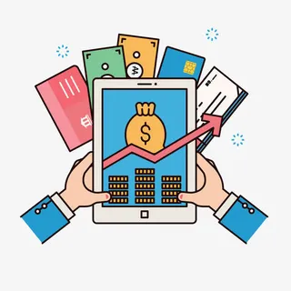 手机上的银行卡金钱增加免抠