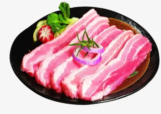 美味的韩式烤五花肉免抠