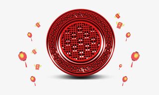 中秋节元素灯笼免抠