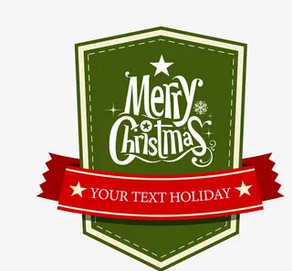 圣诞标签免抠
