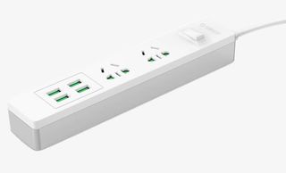 一体芯技术多用电源排插免抠