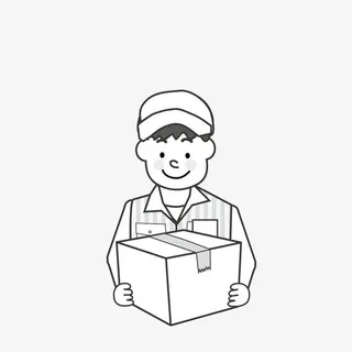 快递员免抠