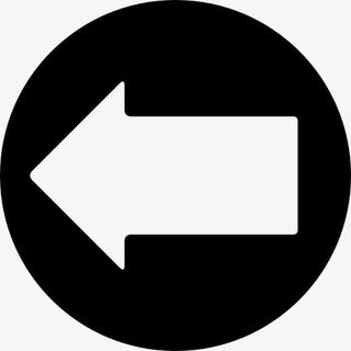 左箭头在一个圆圈图标免抠