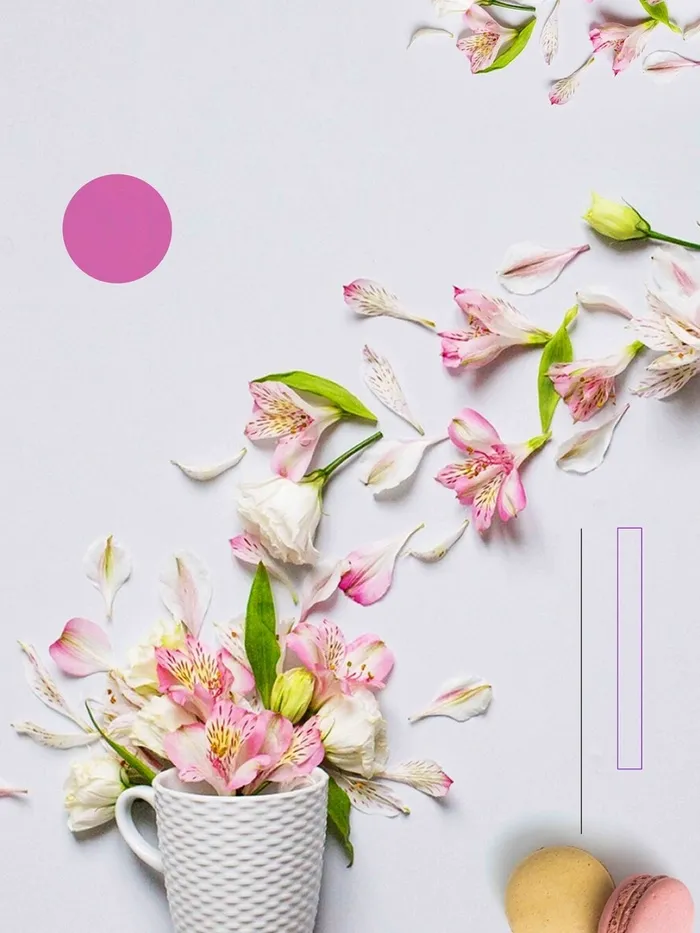 小清新鲜花活动宣传推广高清