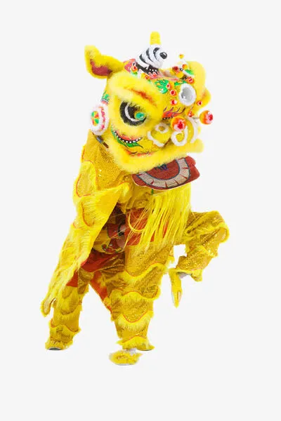 新年舞狮活动免抠
