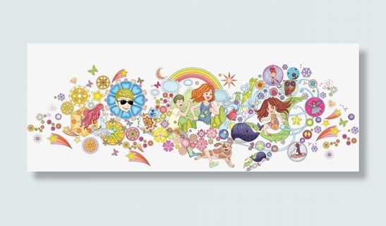 春天创意生活装饰家人免抠