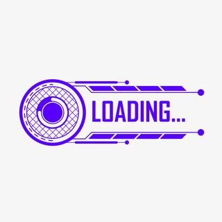 科技感加载线条 窗口栏免抠