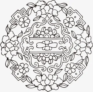 古典花纹免抠 古典花纹免抠
