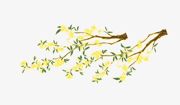 金桂 桂花 国潮免抠