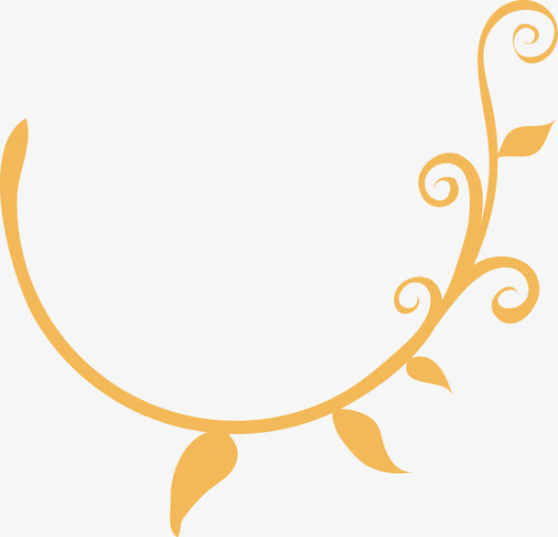 欧式花纹边框免抠